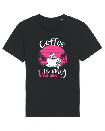 Coffee Is My Valentine Black