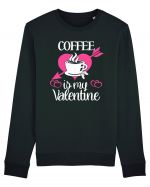 Coffee Is My Valentine Bluză mânecă lungă Unisex Rise