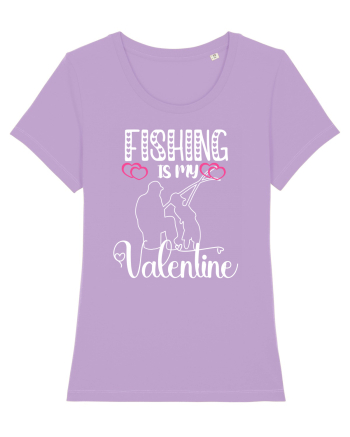 Fishing Is My Valentine Lavender Dawn
