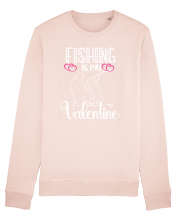Fishing Is My Valentine Candy Pink