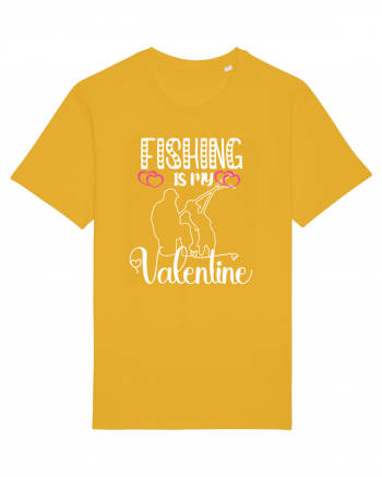 Fishing Is My Valentine Spectra Yellow