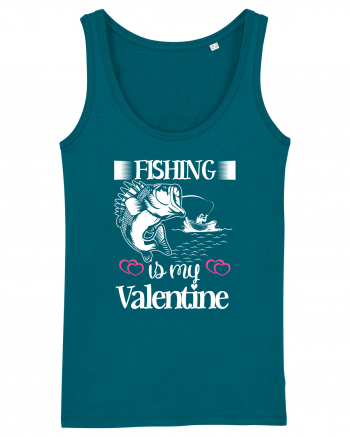 Fishing Is My Valentine Ocean Depth