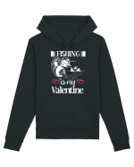 Fishing Is My Valentine Hanorac Unisex Drummer