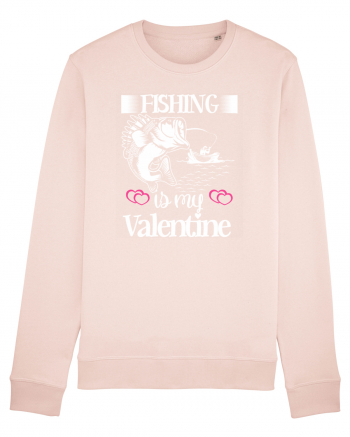 Fishing Is My Valentine Candy Pink