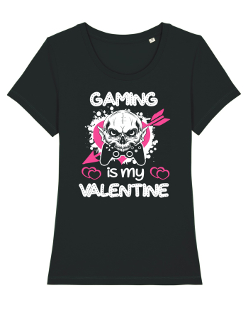 Gaming Is My Valentine Black