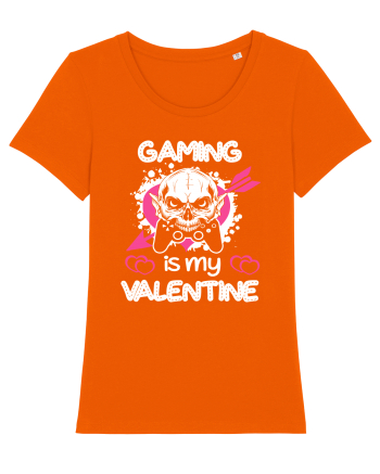 Gaming Is My Valentine Bright Orange