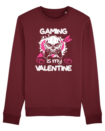 Gaming Is My Valentine Burgundy
