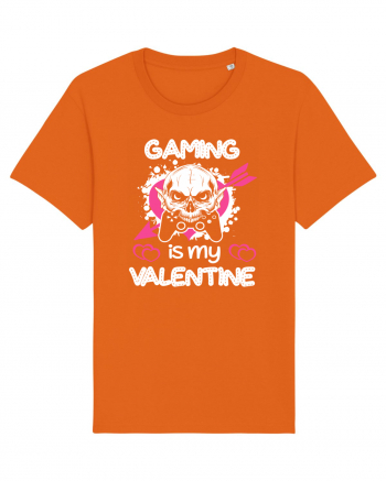 Gaming Is My Valentine Bright Orange
