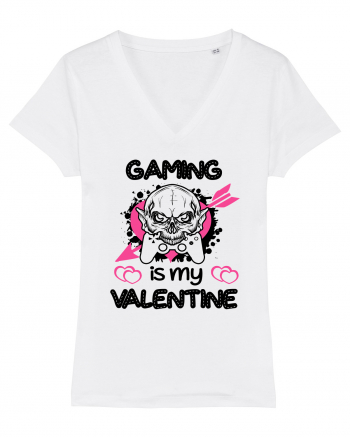Gaming Is My Valentine White