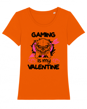 Gaming Is My Valentine Bright Orange