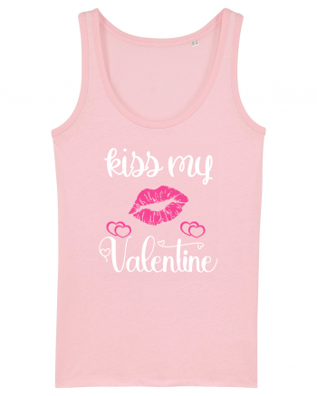 Kiss My Valentine Cotton Pink