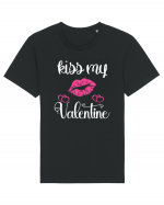 Kiss My Valentine Tricou mânecă scurtă Unisex Rocker