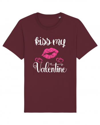 Kiss My Valentine Burgundy