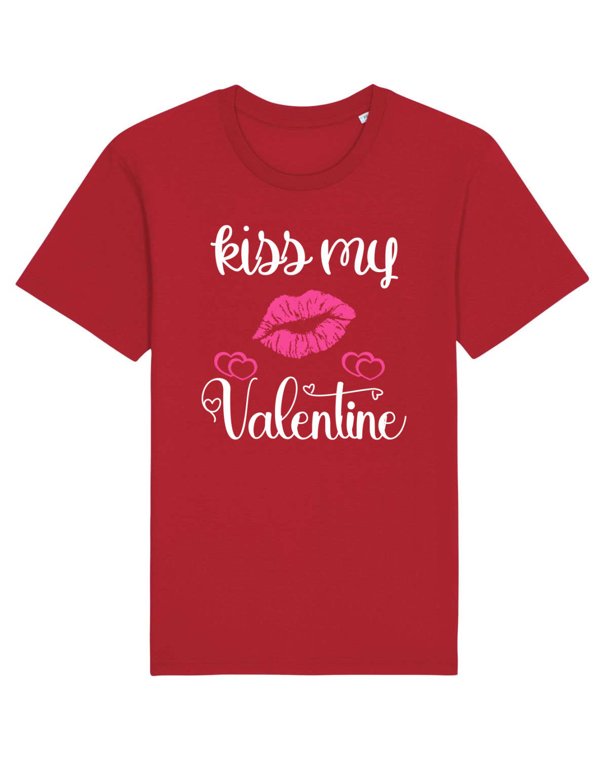 Tricou mânecă scurtă Unisex Rocker Red