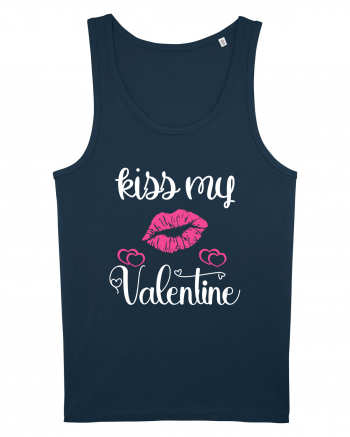 Kiss My Valentine Navy