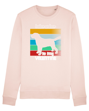 Labrador Is My Valentine Candy Pink