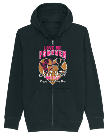Love Me Forever Not For One Day / pentru cupluri Black