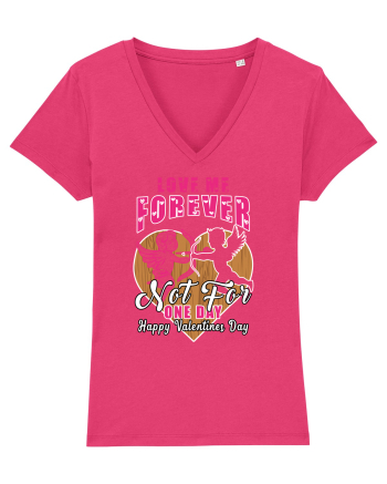 Love Me Forever Not For One Day / pentru cupluri Raspberry