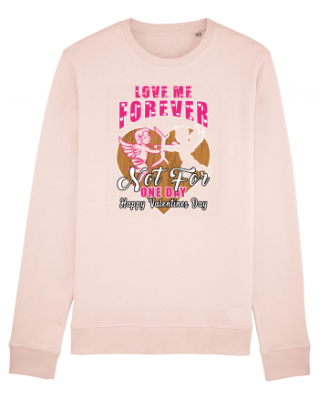 Love Me Forever Not For One Day / pentru cupluri Candy Pink