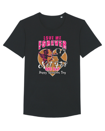 Love Me Forever Not For One Day / pentru cupluri Black