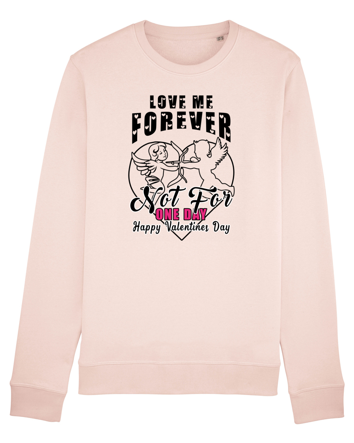 Bluză mânecă lungă Unisex Rise Candy Pink