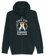 Love You Forever / pentru cupluri Hanorac cu fermoar Unisex Connector