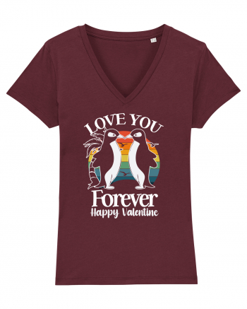 Love You Forever / pentru cupluri Burgundy