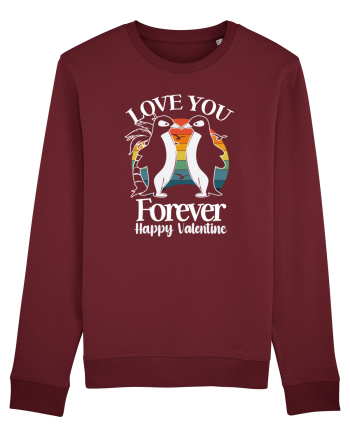 Love You Forever / pentru cupluri Burgundy