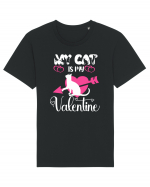 My Cat Is My Valentine Tricou mânecă scurtă Unisex Rocker