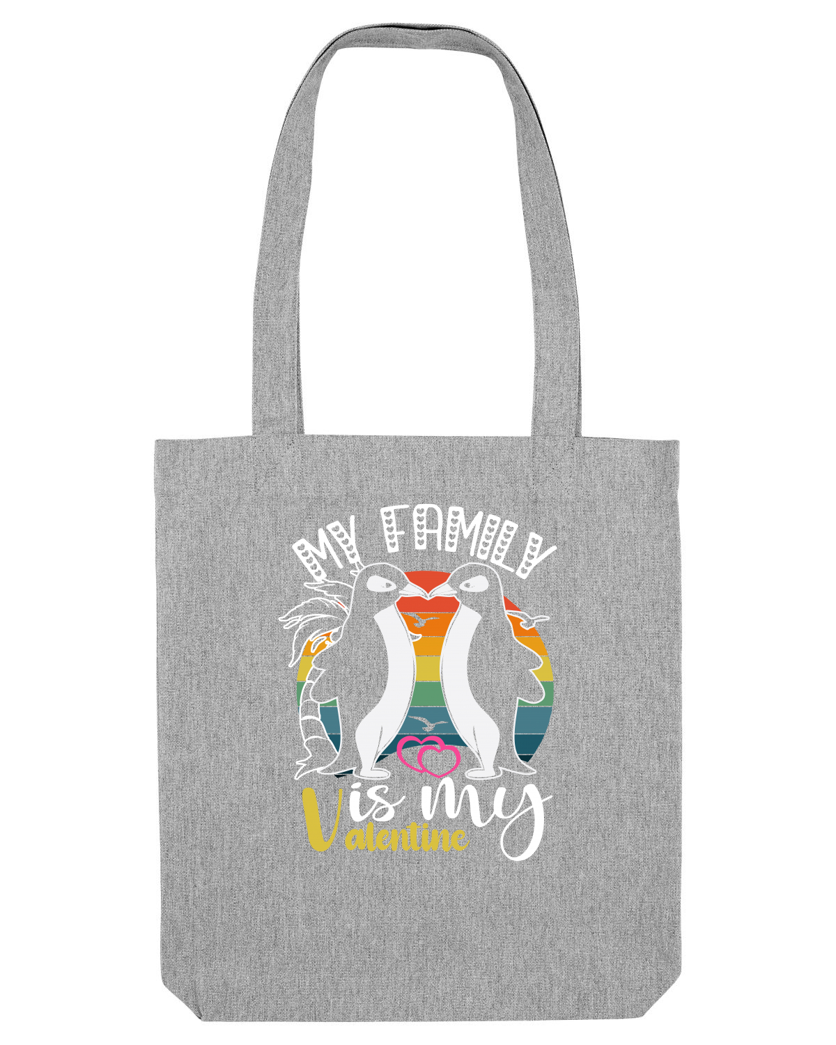 Sacoșă textilă Heather Grey