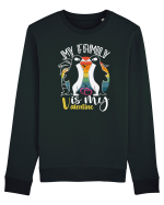 My Family Is My Valentine Bluză mânecă lungă Unisex Rise