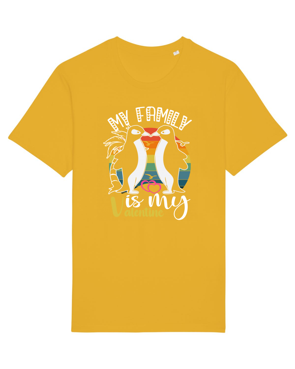 Tricou mânecă scurtă Unisex Rocker Spectra Yellow