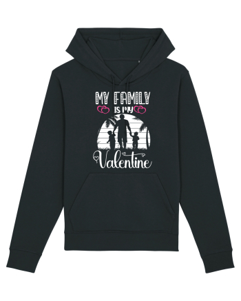 My Family Is My Valentine Black