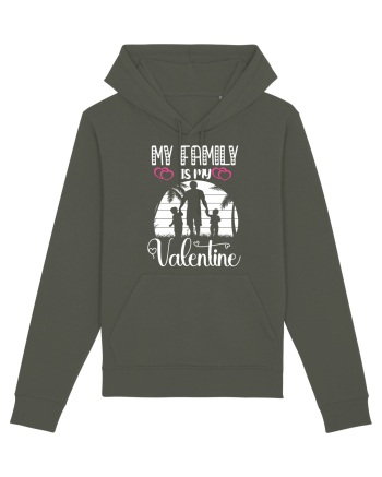 My Family Is My Valentine Khaki