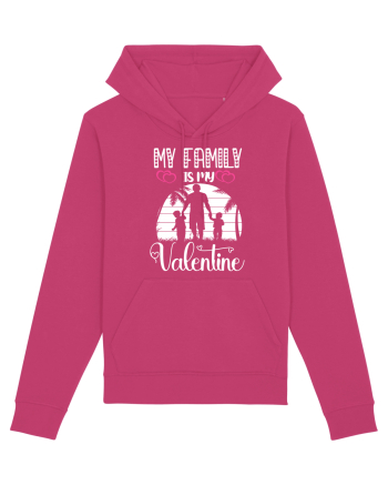 My Family Is My Valentine Raspberry