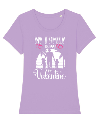 My Family Is My Valentine Lavender Dawn