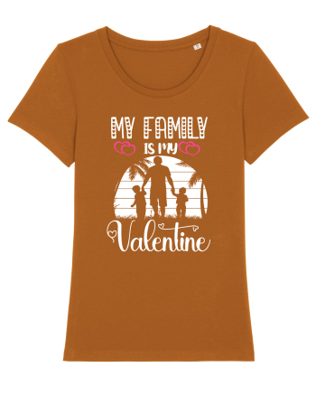 My Family Is My Valentine Roasted Orange