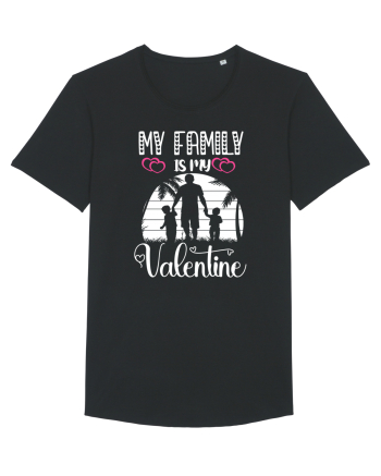 My Family Is My Valentine Black