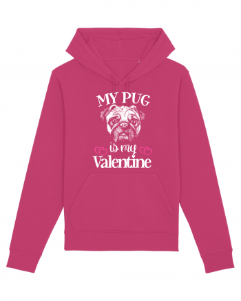 My Pug Is My Valentine Raspberry