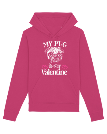 My Pug Is My Valentine Raspberry