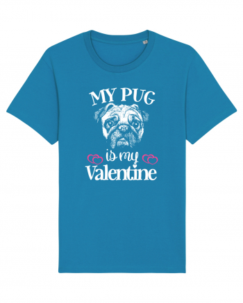 My Pug Is My Valentine Azur