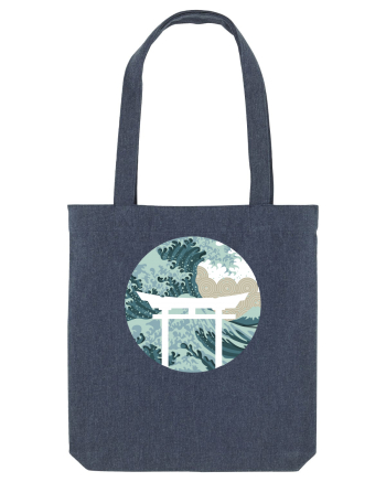 Japanese art Midnight Blue