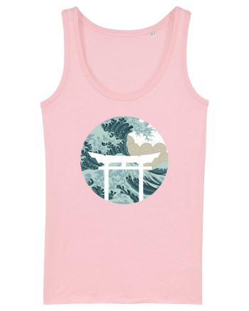 Japanese art Cotton Pink