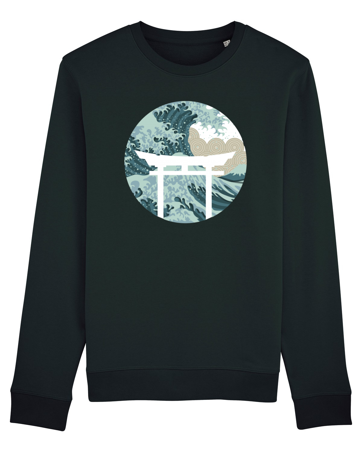 Bluză mânecă lungă Unisex Rise Black