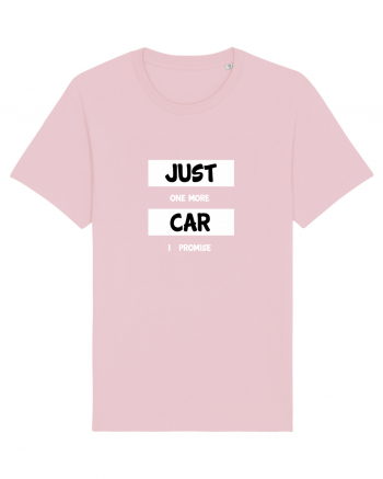 Just One More Car Cotton Pink