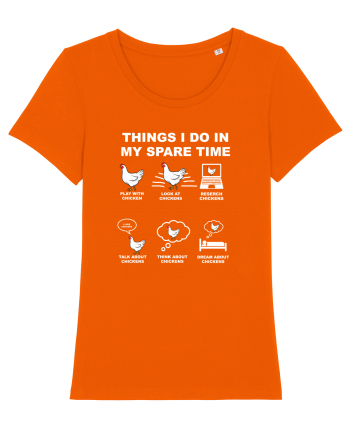 CHICKEN Bright Orange