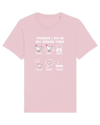 CHICKEN Cotton Pink