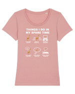 GIRAFFES Tricou mânecă scurtă guler larg fitted Damă Expresser