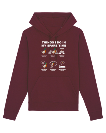 DUCKS Burgundy