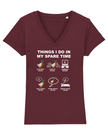 DUCKS Burgundy
